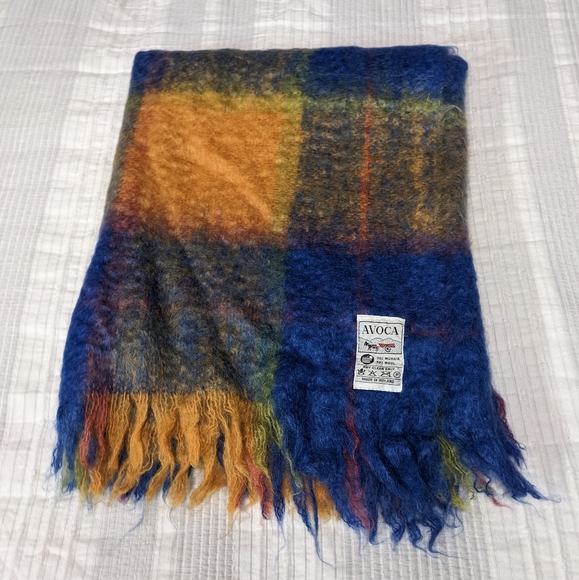 Avoca Bedding Vtg Avoca Mohair Blanket Made In Ireland Avoca Lap